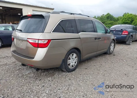 2012 Honda Odyssey Lx z USA, uszkodzony, nr VIN 5FNRL5H23CB021450